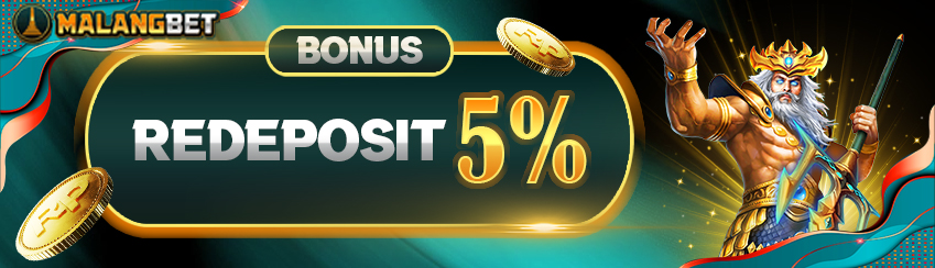 BONUS REDEPOSIT 5%
