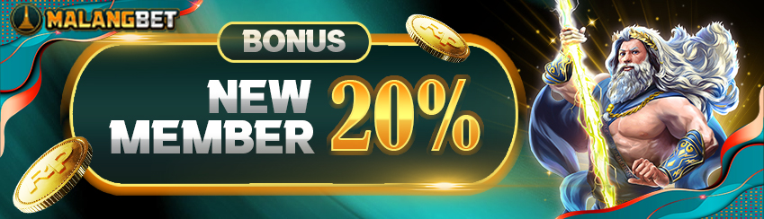 BONUS NEW MEMBER 20%