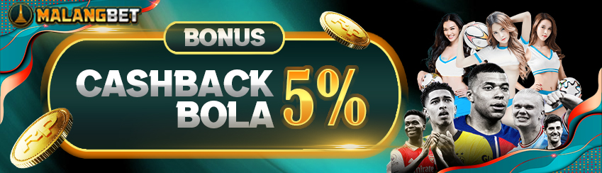 BONUS CASHBACK BOLA 5%